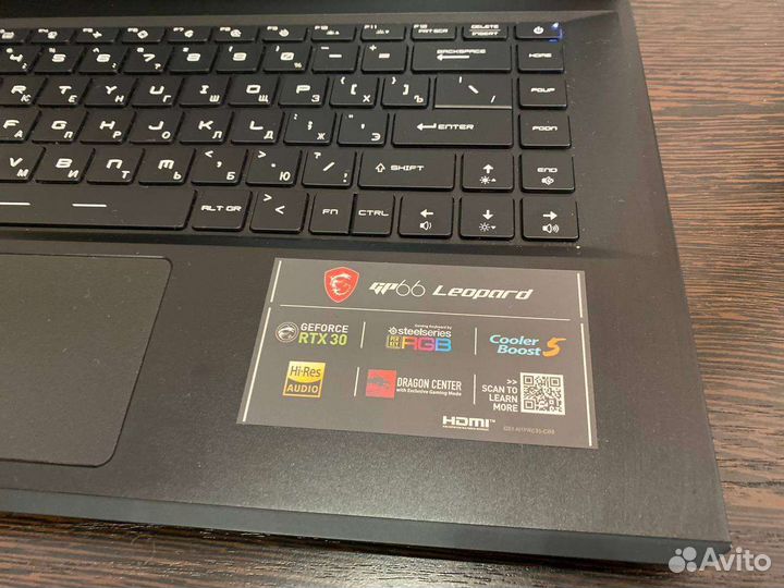 Игровой ноутбук Msi gp66 leopard