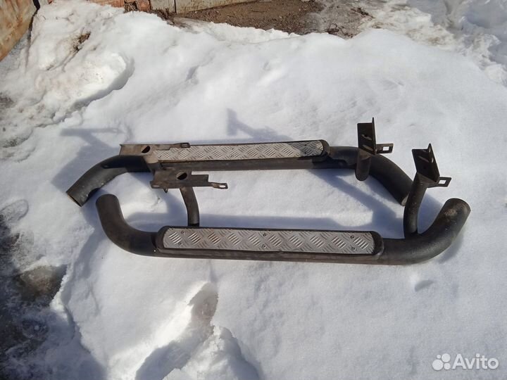 Пороги подножки трубы