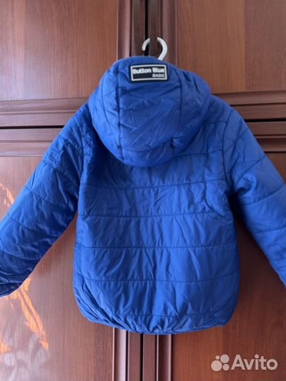 Куртка ультра тонкая на пуху для мальчика 104