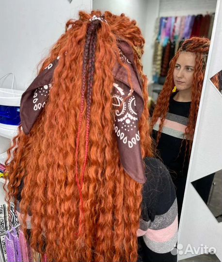 Афрокудри, дредокудри и плетение кос