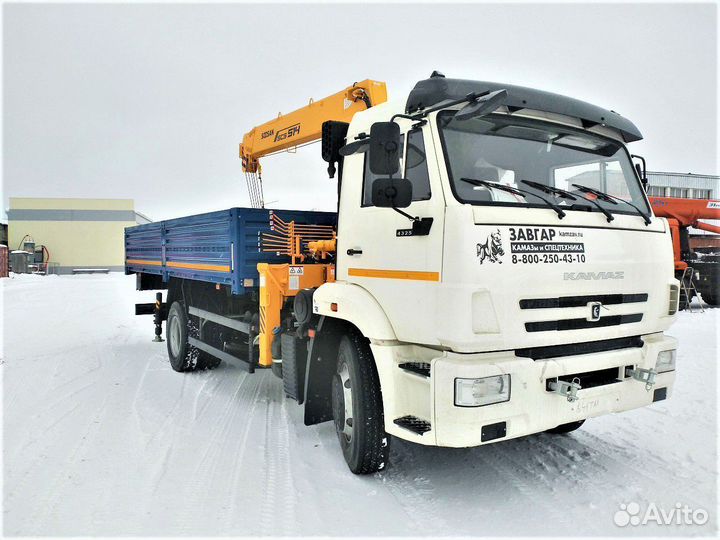 КамАЗ 43253 с КМУ, 2023