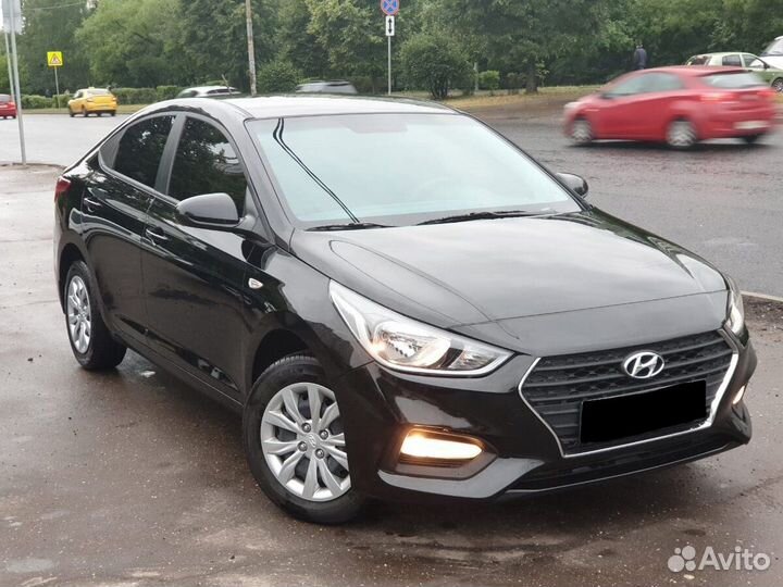 Крыло правое Хендай Солярис 2 2017-2020 черный MZH