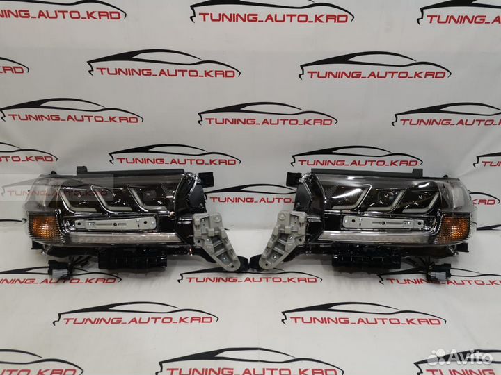 Фары Toyota Land Cruiser 200 Стиль Lexus S4548