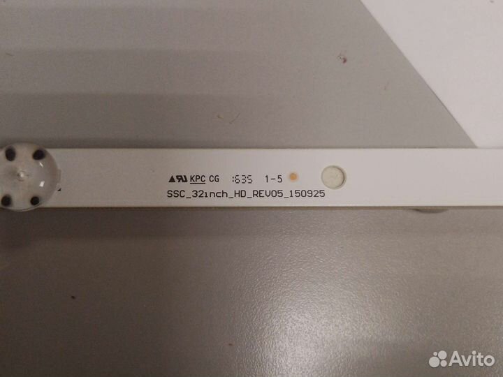 Комплект подсветки для телевизоров lg 32lh51hd s