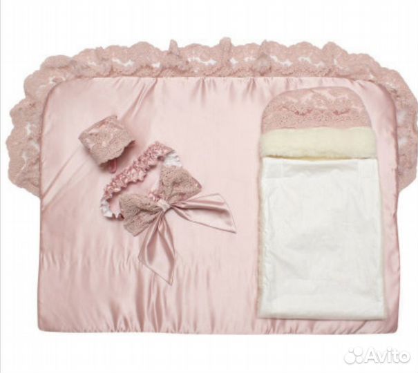 Зимний конверт-одеяло для новорожденного