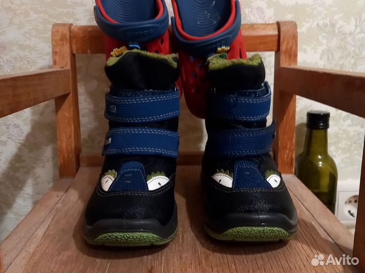 Сапоги демисезонные для мальчика 26