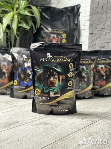 Корм для собак, щенков и кошек Мистер Гурман