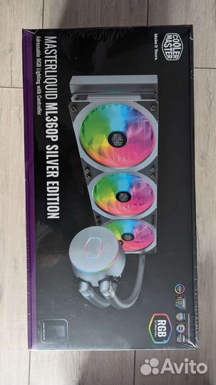 Новая сжо Cooler Master MasterLiquid ML360P Silver