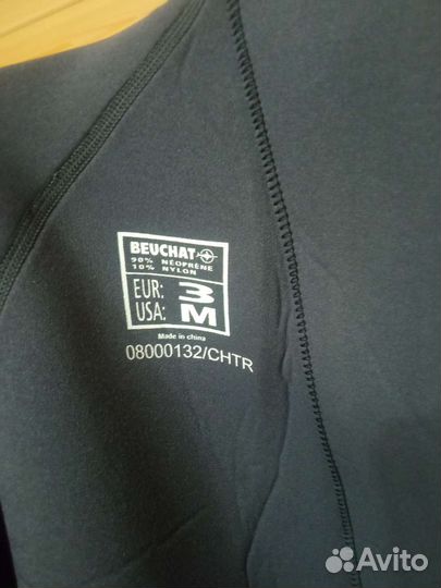 Гидрокостюм beuchat 3 мм