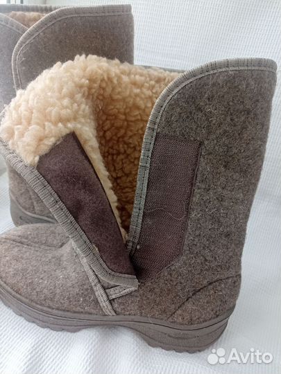 Сапоги женские войлочные р. 39