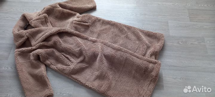 Шуба женская искуственная тедди