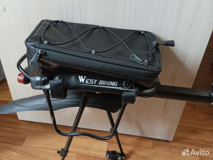Велобагажник и велосумка на багажник
