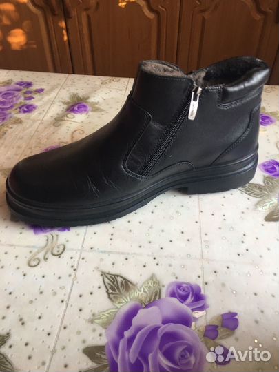 Ботинки мужские 43 размер новые зима