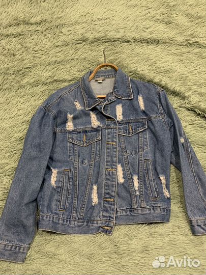 Джинсовая куртка женская