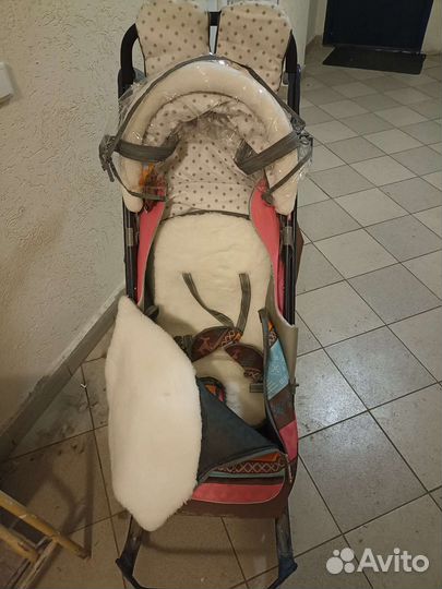 Коляска санки