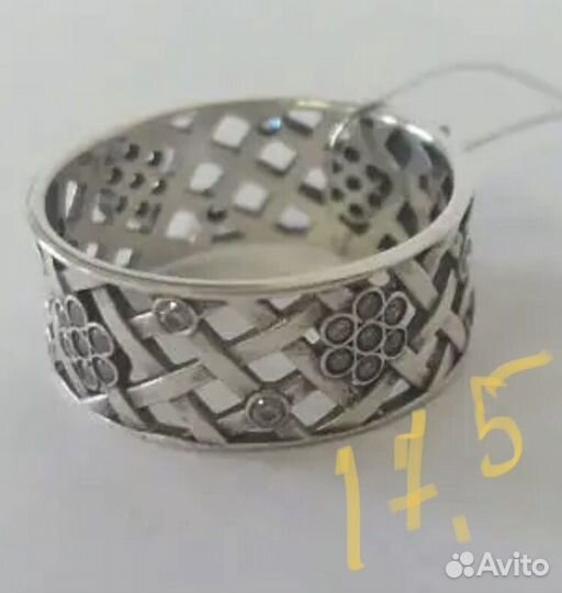 Серьги,кольца из серебра