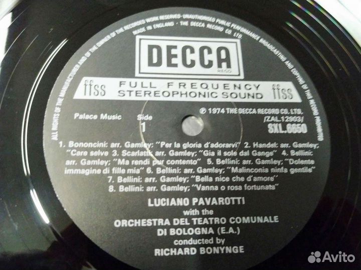 Паваротти опера винил лучшие записи