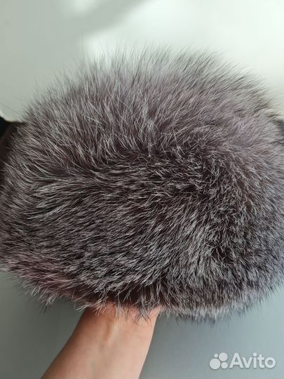 Шапка из чернобурки