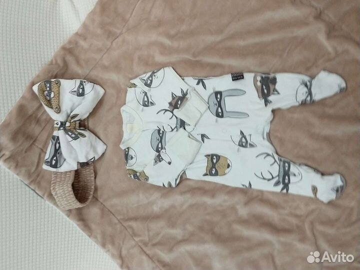 Комплект на выписку для мальчика