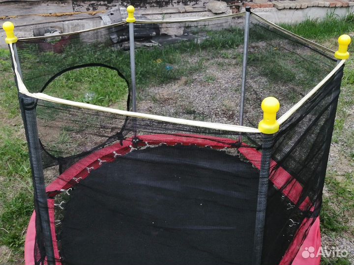 Батут каркасный с защитной сеткой (манеж)