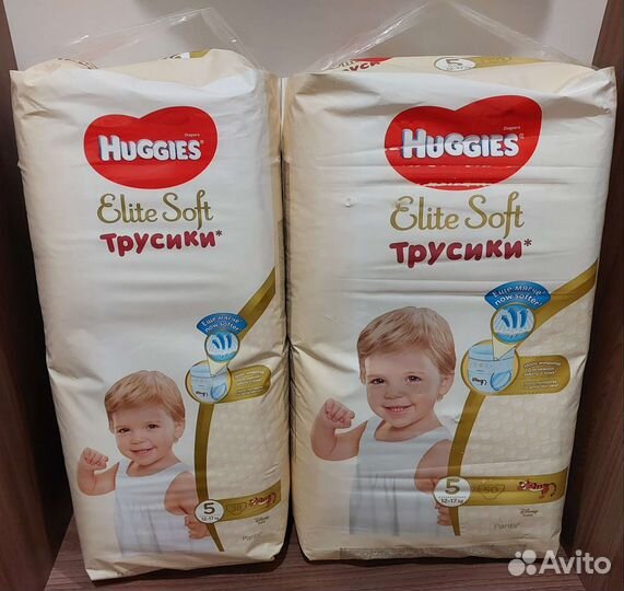 Подгузники-трусики Huggies Elite Soft 5