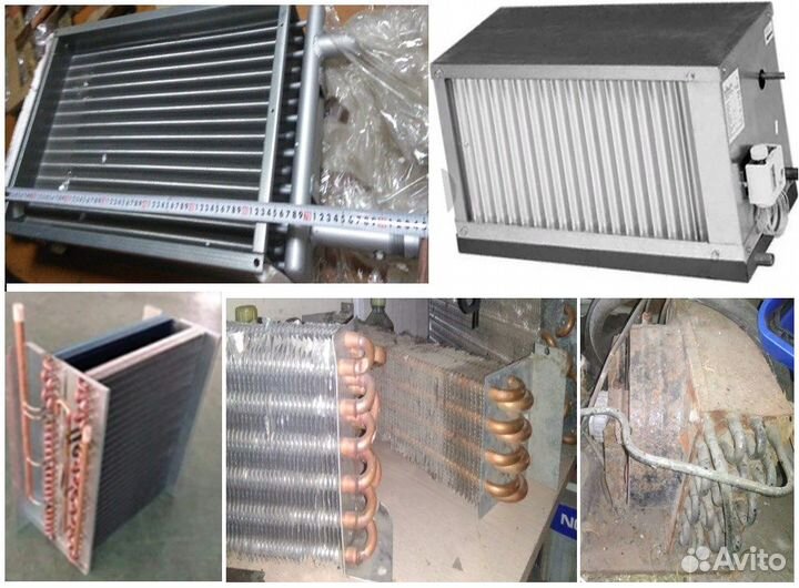 Радиатор Калорифер любтемп100*50см.15ходов,3слоя