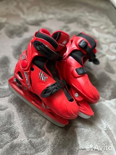 Коньки детские раздвижные 30 33