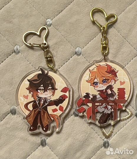 Брелки по фандомам от художников