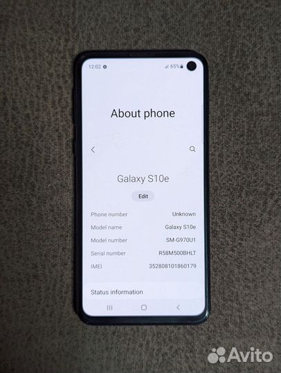Samsung Galaxy S10e Snapdragon 855