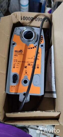 Belimo электропривод с возвратной пружиной