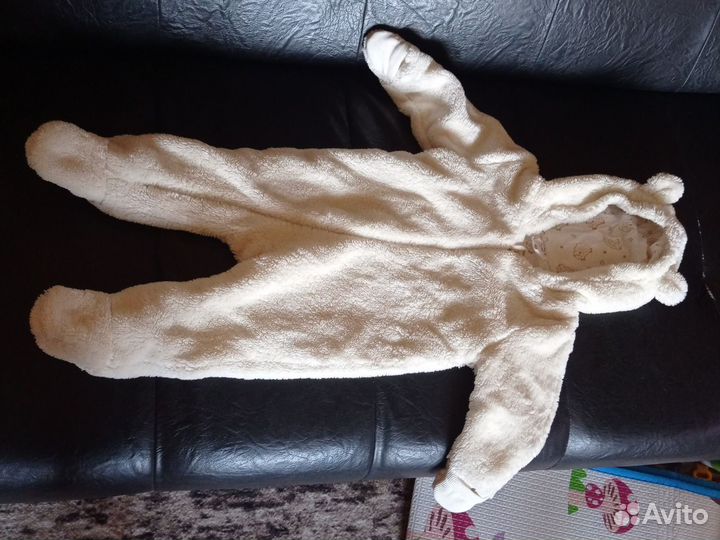 Комбинезон плюшевый 68