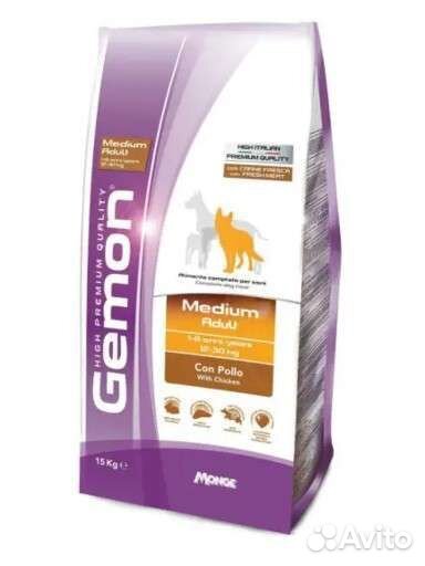 Корм сухой Gemon Adult