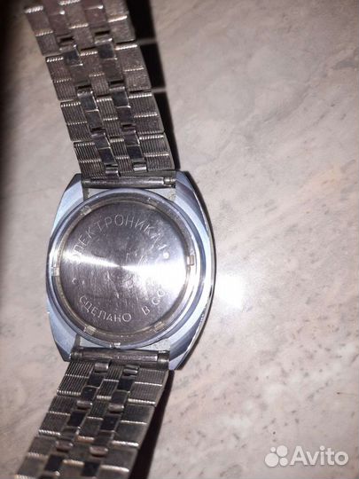 Часы Электроника 1 сделано в СССР