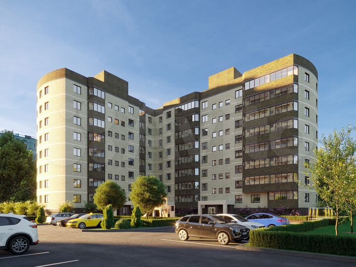3-к. квартира, 83,7 м², 2/8 эт.