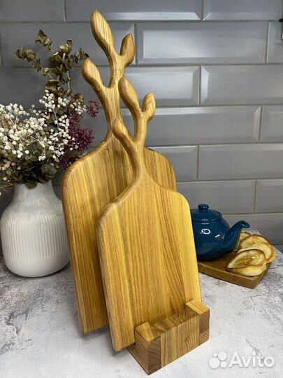 Разделочная доска, менажница из дерева