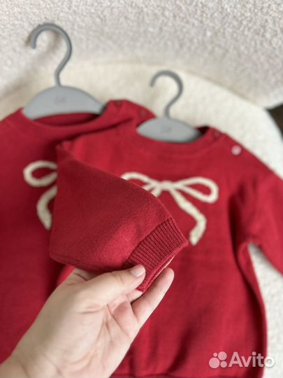Джемпер на девочку hm 80