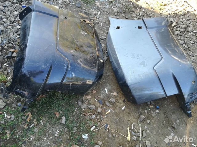 Митсубиси Паджеро 4 Накладка заднего бампера. Клык купить в Самаре ...