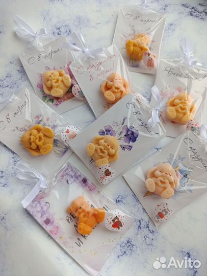 Зайка мыло мини комплимент