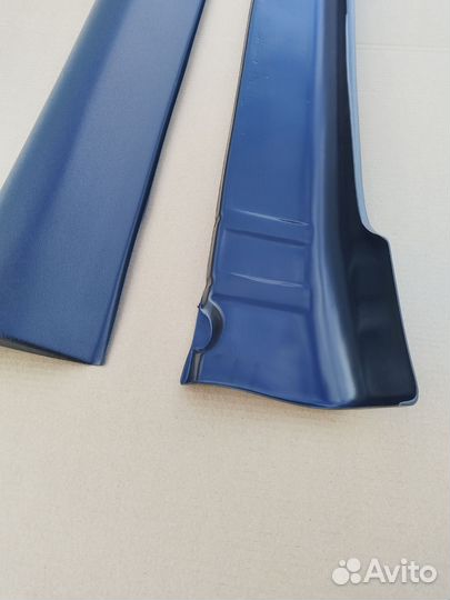 Пластиковые пороги киа Спектра 2004-2011г