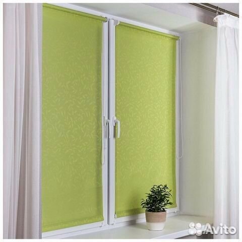 Рулонные шторы Крепление на створку Легкое затемнение