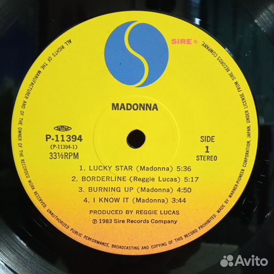 Madonna 1983 Madonna