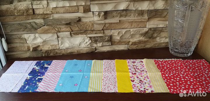 Наборы хлопковых отрезов ткани