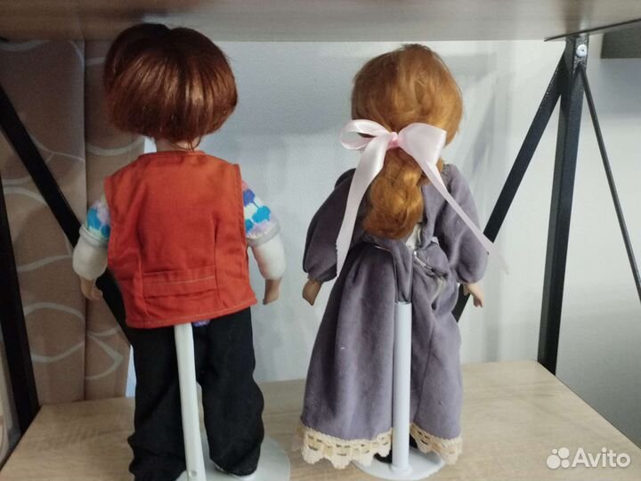 Фарфоровые куклы (пара)