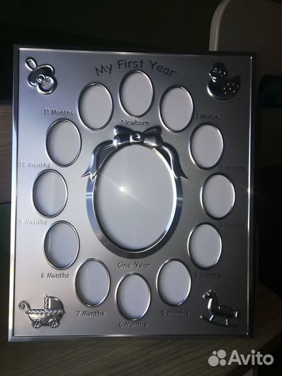 Большая металлическая рамка для фото