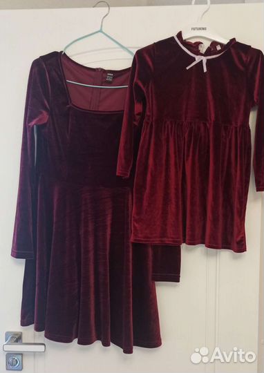 Платье мама дочь family look