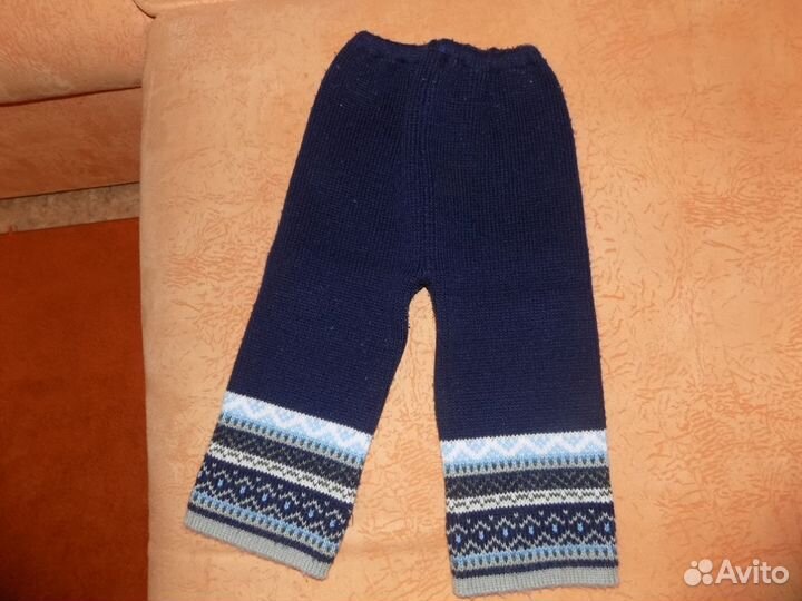 Шерстяной костюм, рост 80-86