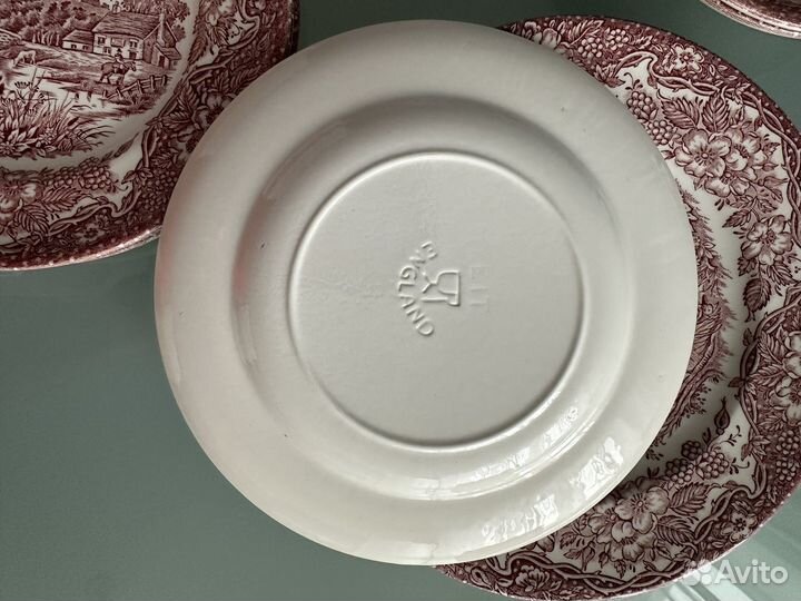 Тарелки Англия винтаж