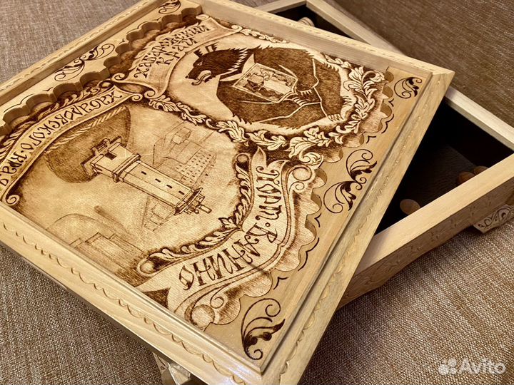 Нарды ручной работы