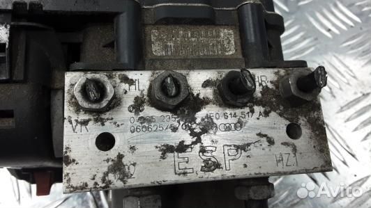 Блок ABS audi A6 C6 (8AD15KW01)