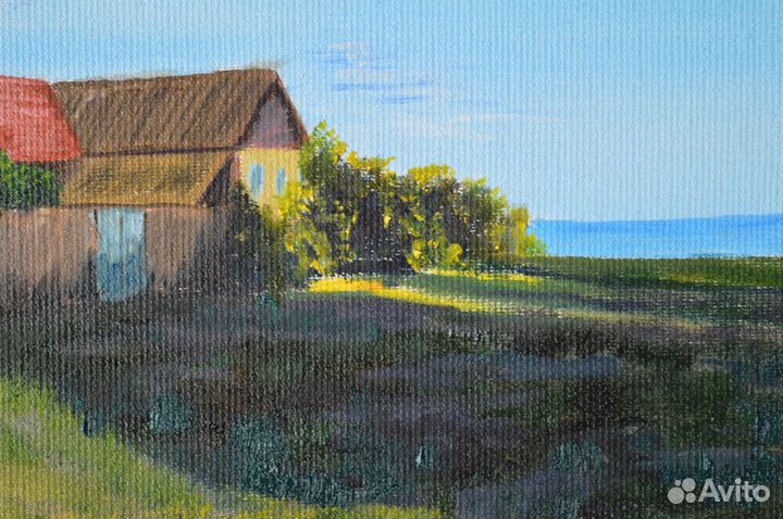 Картина пейзаж маслом